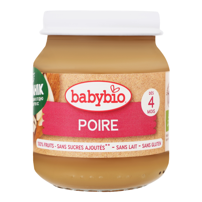 BABYBIO POIRE POT 130G