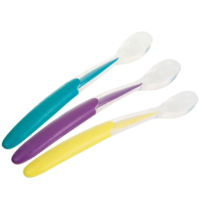 CUILLERE NUK DOU SILIC COULEUR X3