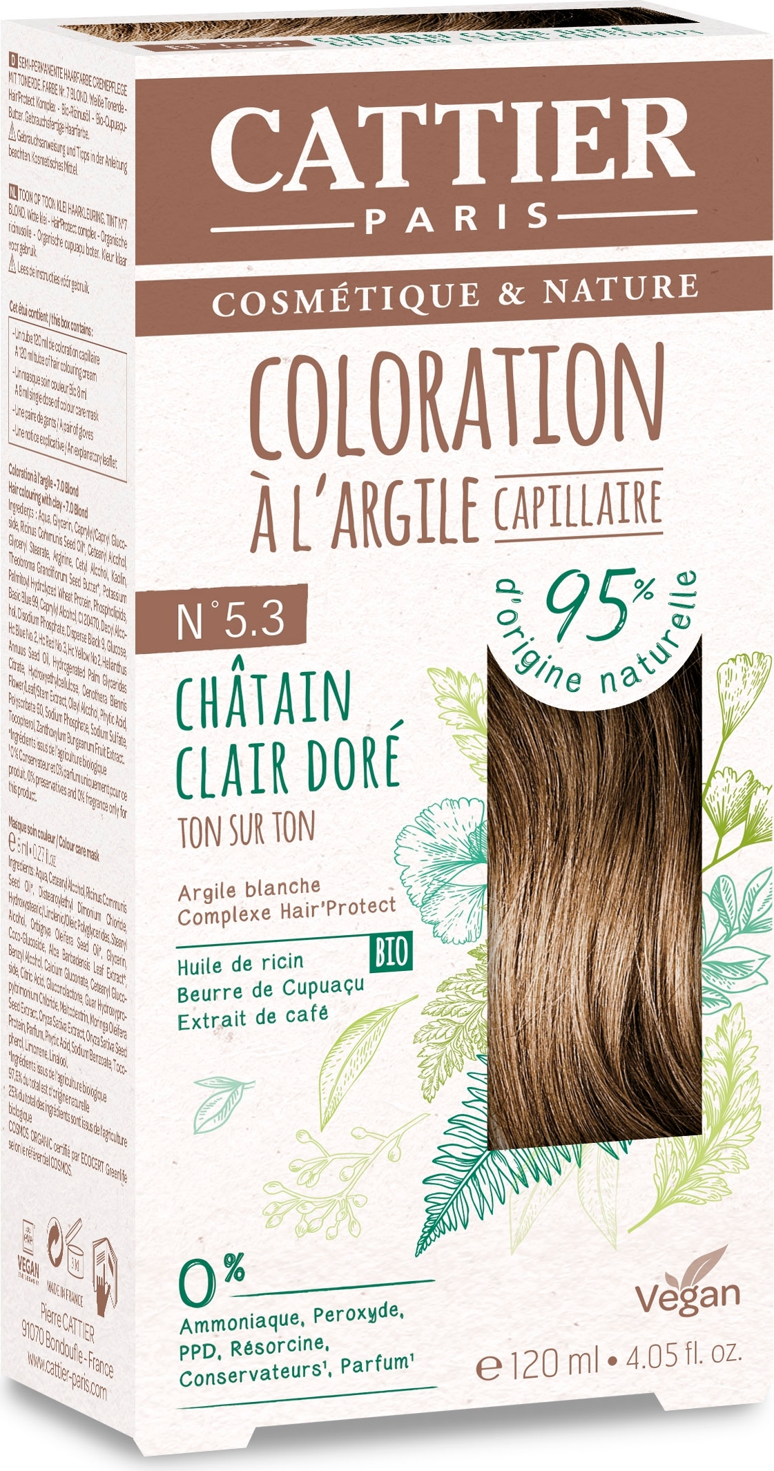 CATTIER COLOR N°5.3 CHAT CL DORE