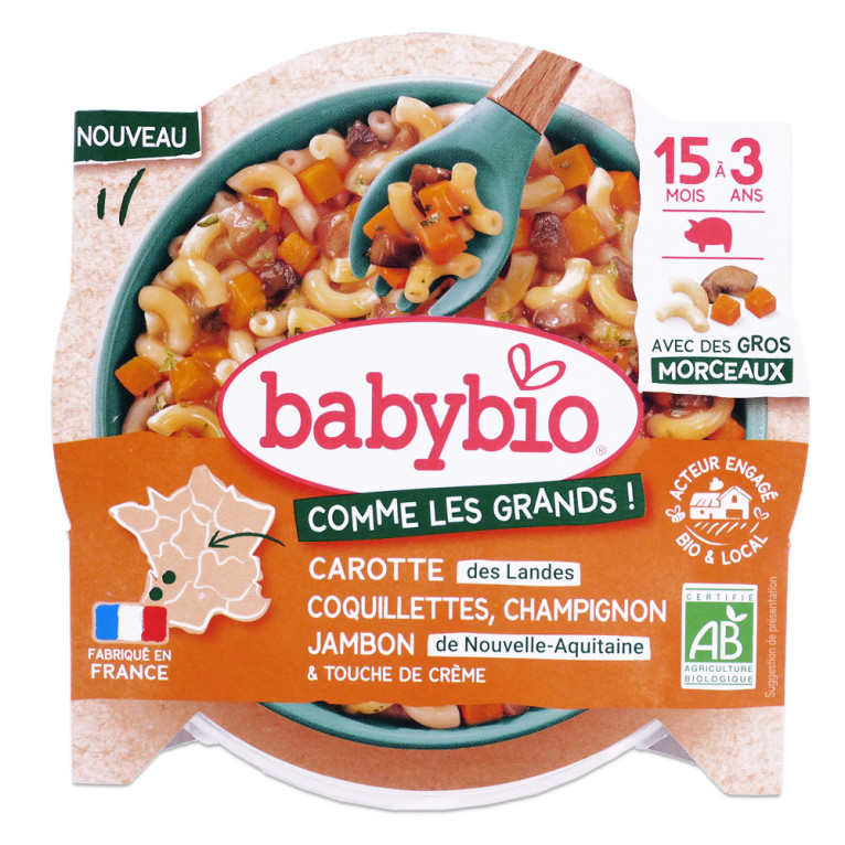 BABYBIO ASS CAROT/COQ/CHAMP/JAMB