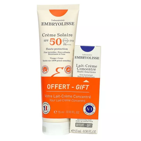 EMBRYOLISSE CR SOL SPF50 +LAIT OFF