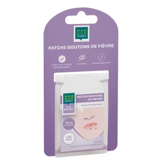 MCONSEIL PATCH BOUTON FIEVRE 15