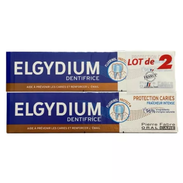 ELGYDIUM PROTECTION CARIE 75ML X2
