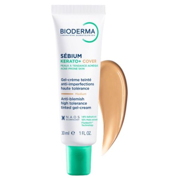 SEBIUM Kerato+ Cover Gel creme teinte Tube 30ml
