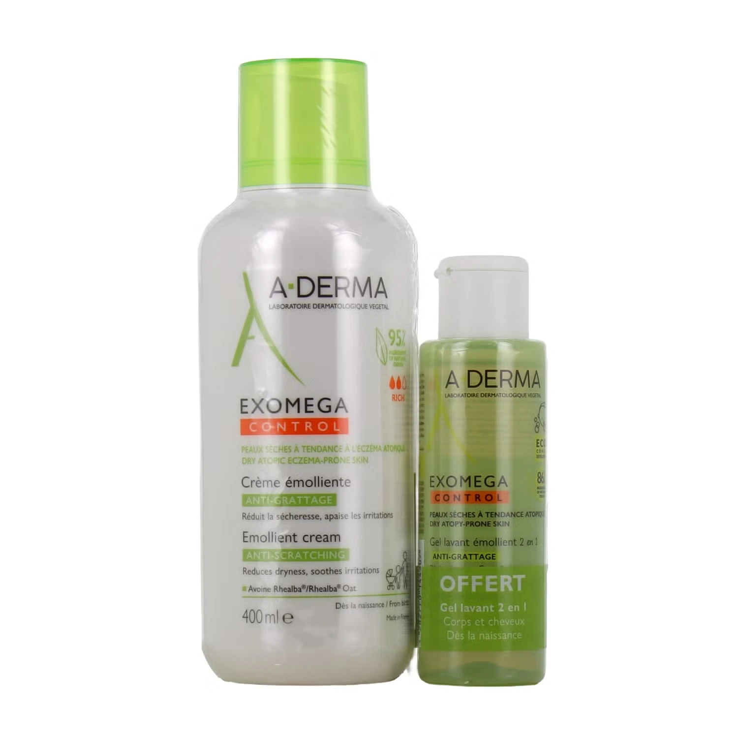 A-DERMA EXOMEGA CR EMOL 400+GEL100