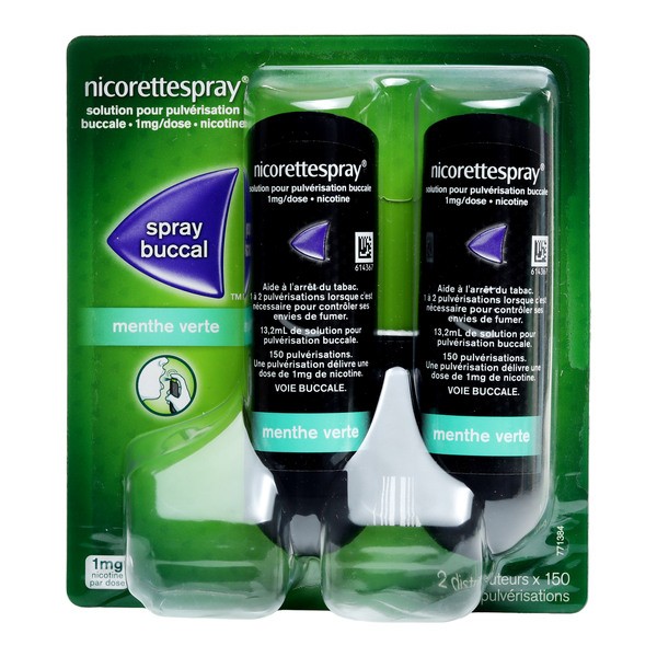 NICORETTESPRAY MV 1MG/DOSE SOL FL2
