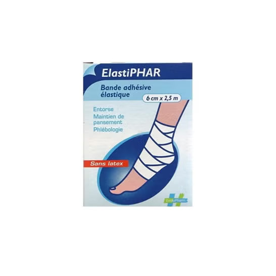 BDE ELASTIPHAR ADH ELAST.8CMX2,5CM