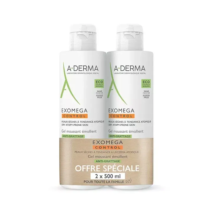 A-DERMA EXOMEGA CONT MOUS 500ML2
