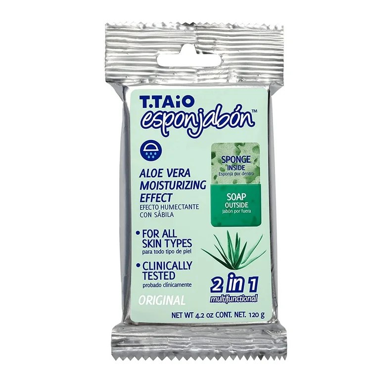 ESPONJABON EPONGE SAVON ALOE VERA