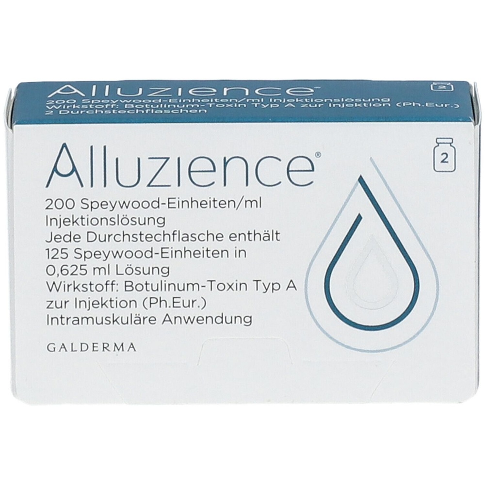 Alluzience 200 Unites Speywood/ml Solution Injectable 0ml625 X2