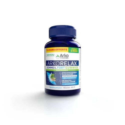 ARKORELAX SOMMEIL FORT GUMMIES 60