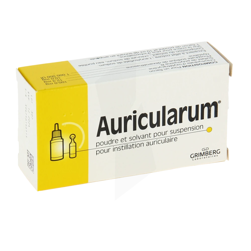 AURICULARUM PDR+SOL AURIC 10ML 1.