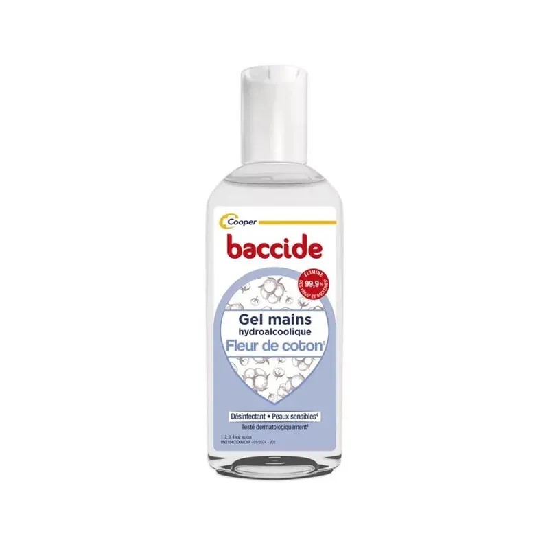 BACCIDE GEL MAIN S/RINC COTON 30ML