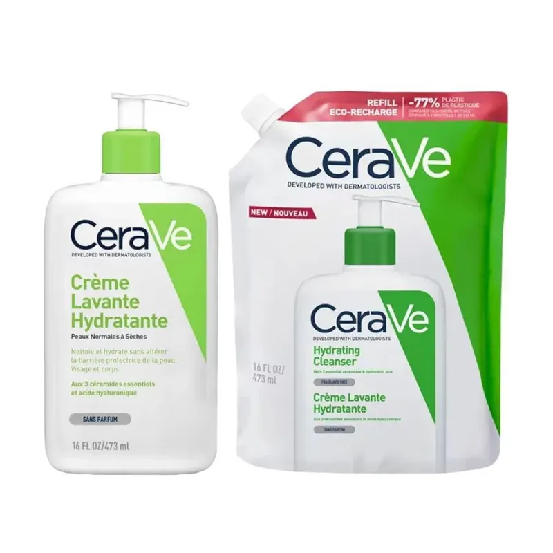 CERAVE CR LAVANTE HYDRA 473ML+RECH