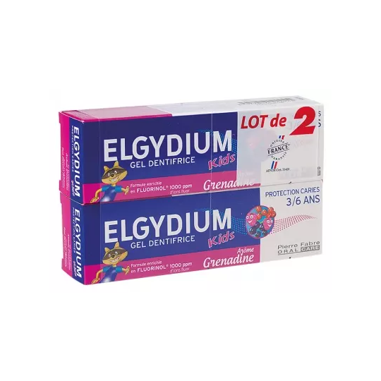 ELGYDIUM DENT KID GRENADINE 50MLX2