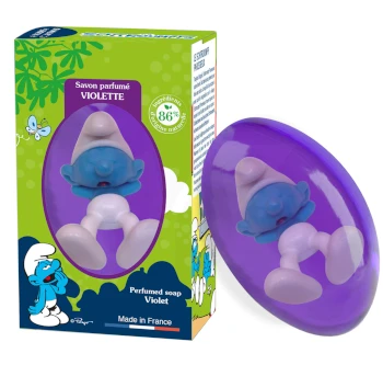 COMP BAIN SAV SCHTROUMPF VIOLETTE