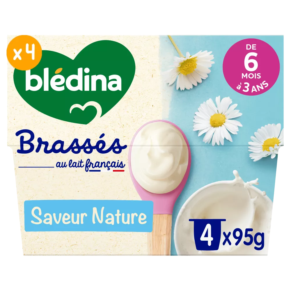 BLEDINA BRASSE 100% VEG NATURE X4