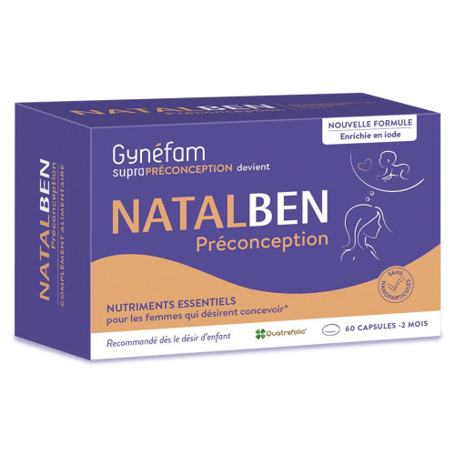 NATALBEN PRECONCEPTION CAPS 60