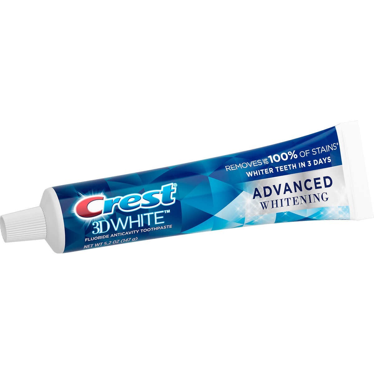 CREST DENT 3D WHITE ADVANCED 147G