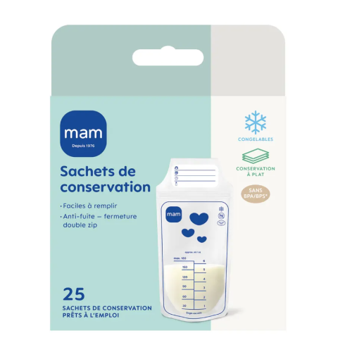 MAM SACHET CONSERVATION 180MLX25