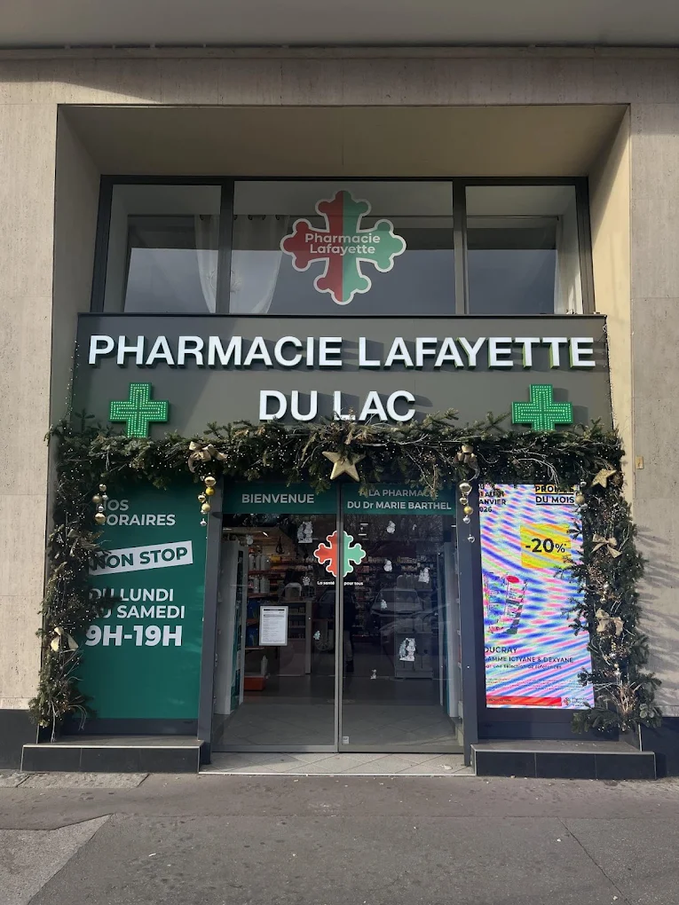Menu Pharmacie Lafayette du Lac
