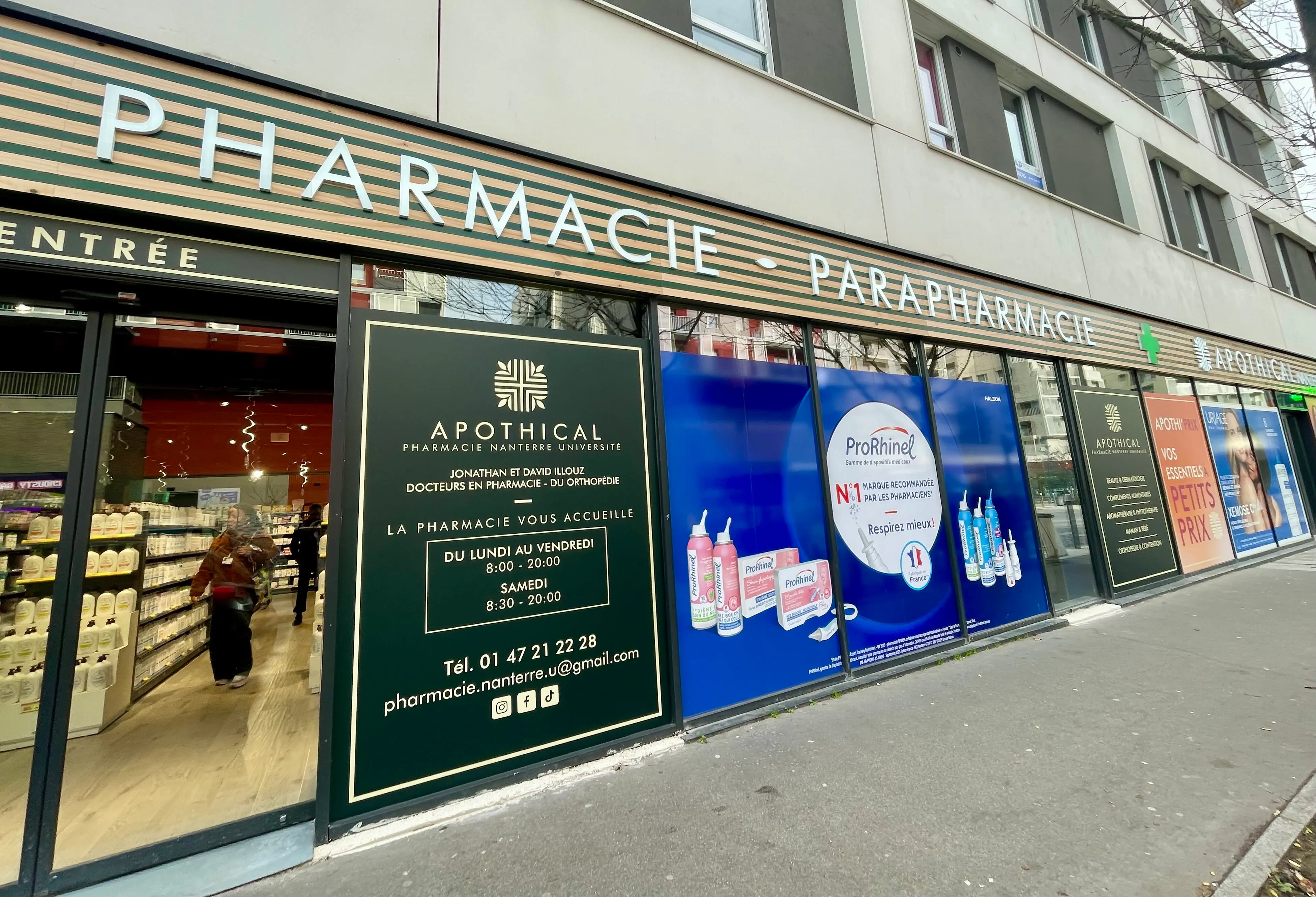 Pharmacie Apothical Nanterre Université