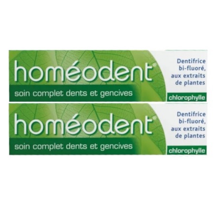 HOMEODENT DENT SOIN CPLE CHLO75 X2