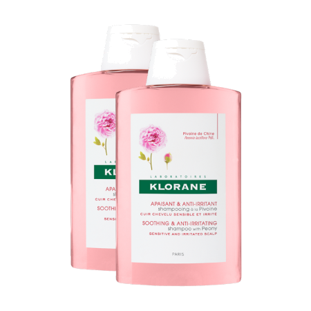 KLORANE SH PIVOINE 400MLX2