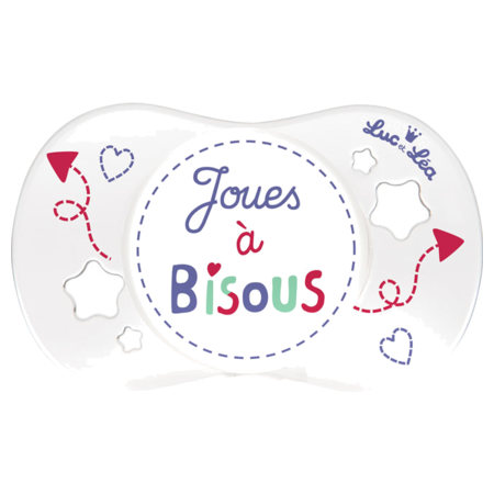 SUCET LUC SYMETRIQ JOUE BISOU +18M