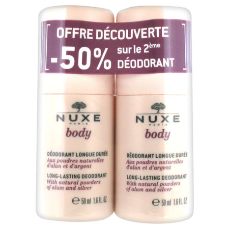 NUXE BODY DEOD 50ML X2