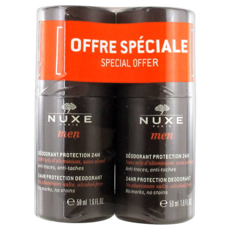 NUXE MEN DEO ROLLON 50ML X2