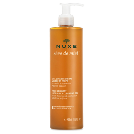NUXE REVE MIEL GEL LAV SUR 400MLX2