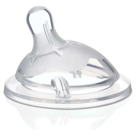 Chicco Tetine Natural Feeling Flux Moyen 1m+