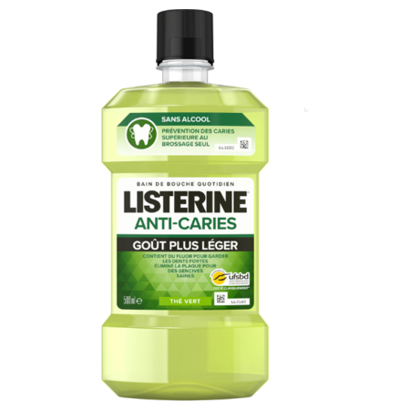 LISTERINE ANTI CARIES FL 500ML