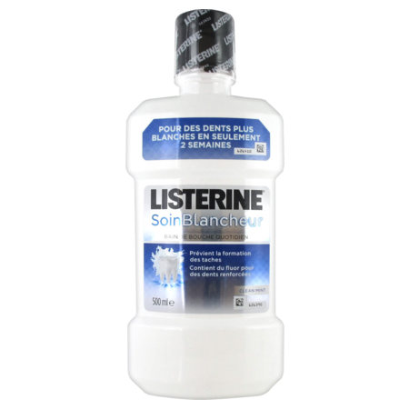 LISTERINE SOIN BLANCHEUR FL 500ML (1/)