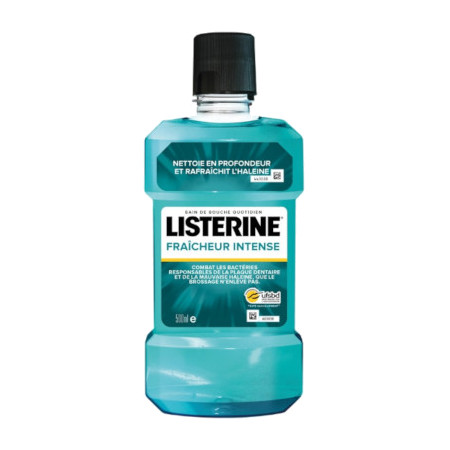 LISTERINE FRAICHEUR INTENSE FL500ML -50%