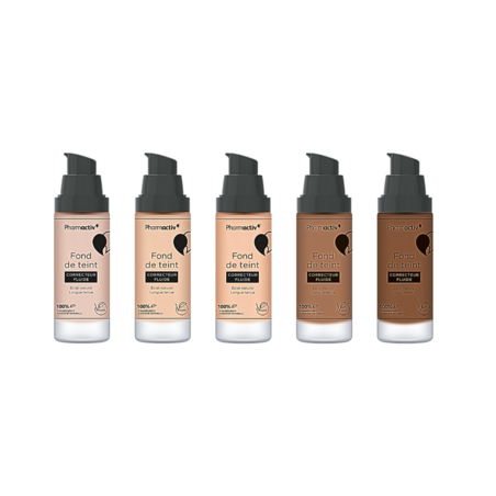 Pharmactiv Fond De Teint Brun Fonce 30ml