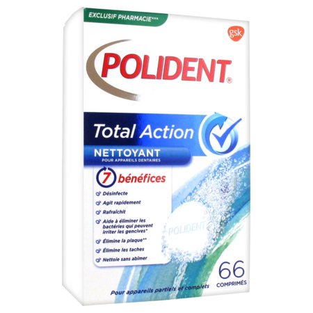 POLIDENT CPR NETT TOTAL ACTION 66