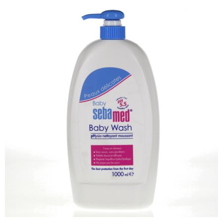 SEBAMED BABY WASH PEAU DELICATE 1L