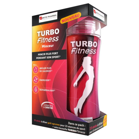 TURBO FITNESS STICK 15 + BOUTEILLE