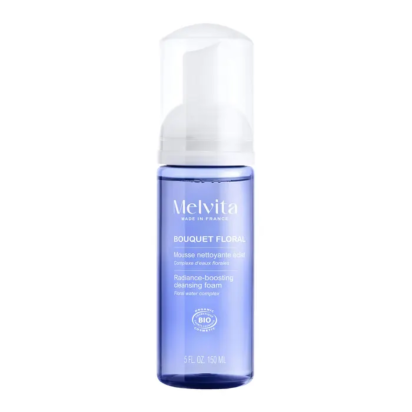 Melvita Bouquet Floral Mousse Nettoyante Eclat Legere 150ml