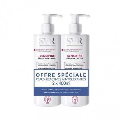 SVR SENSIFINE DERMO NETT 400ML X2