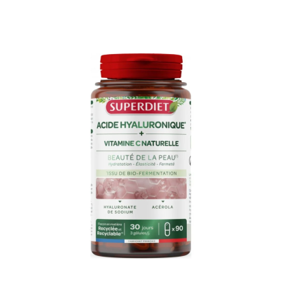 SUPERDIET AC HYALUR+VIT C GELUL 90