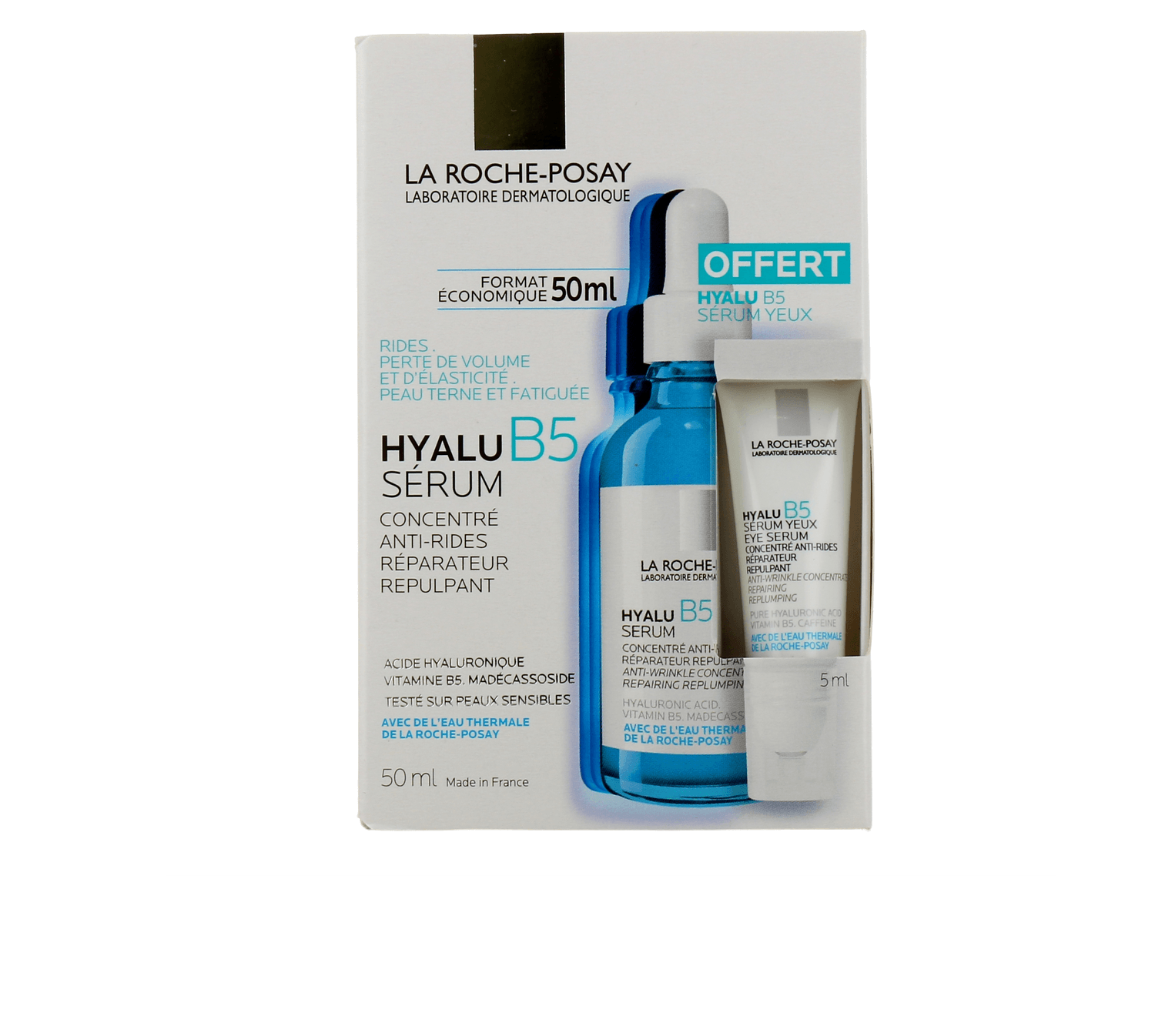 HYALU B5 SERUM 50ML+MINI YEUX OFF