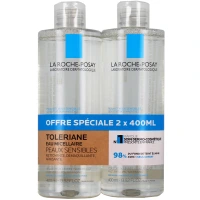 La Roche Posay Eau Micellaire Peaux Sensibles Promo +10% 2x400ml