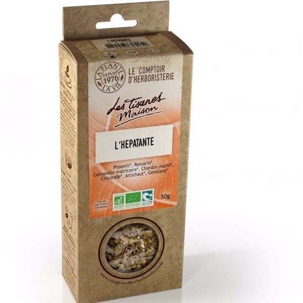 Les Tisanes Maison Infus Hepatante Bio 50g
