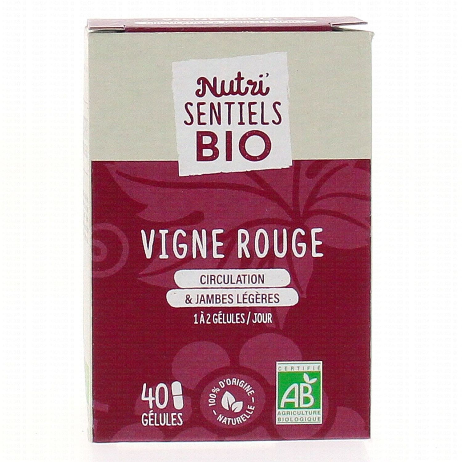 LES ESSENTIELS BIO VIGNE RGE GEL40