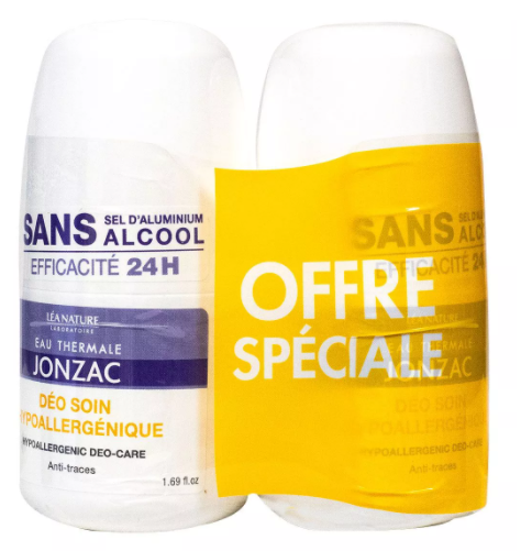 JONZAC DEO SOIN 24H BILLE 50MLX2