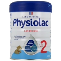 PHYSIOLAC LAIT 2EME AGE 6/12M 800G