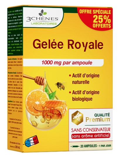 3 CHENES GELEE ROY1000 AMP20 PROMO